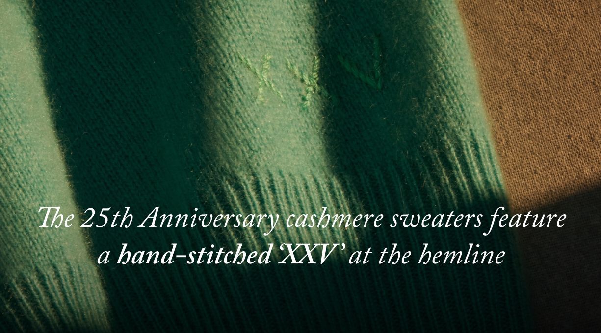 25th Anniversary Cashmere